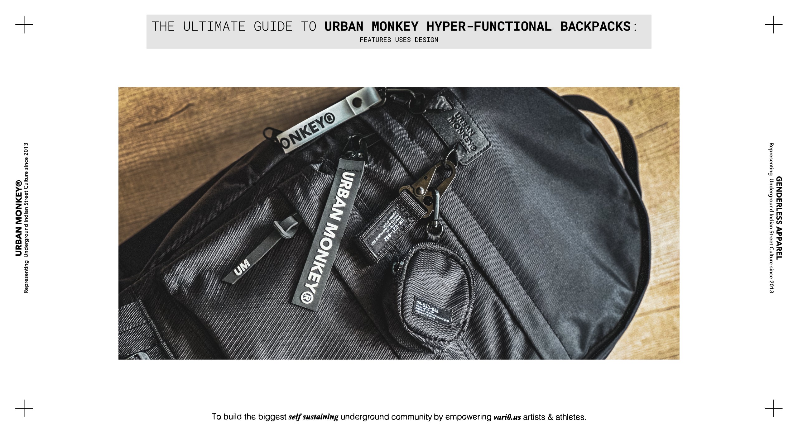 ALL WEATHER GEAR, URBAN MONKEY, Engineered for everyday use. Shop our all  weather fanny packs exclusively on  By Urban Monkey India