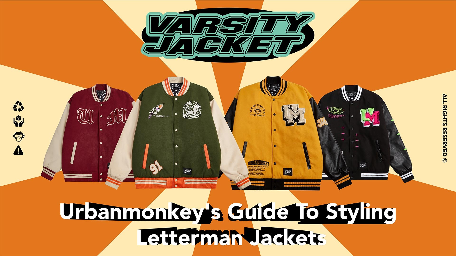 Varsity Jackets, Letterman Varsity Jackets