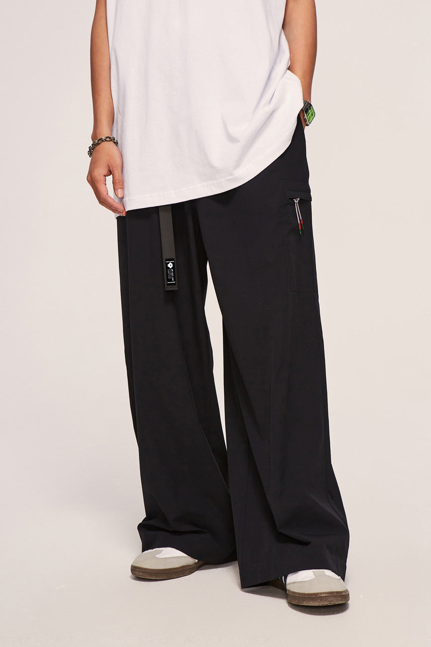 Black Baggy cargo trousers - Buy Online