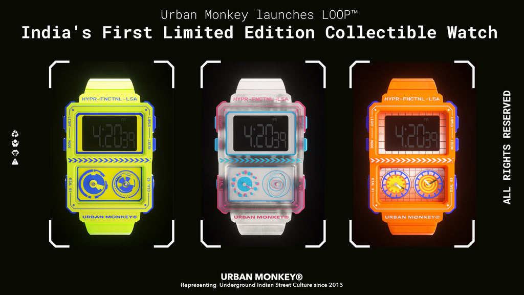 Buy Origin Orange Loop Watch Online - Urban Monkey – Urban Monkey®
