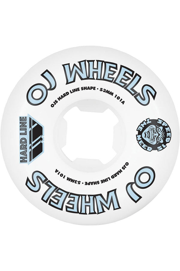 53mm Team Line Original Hardline 101a OJ Wheels