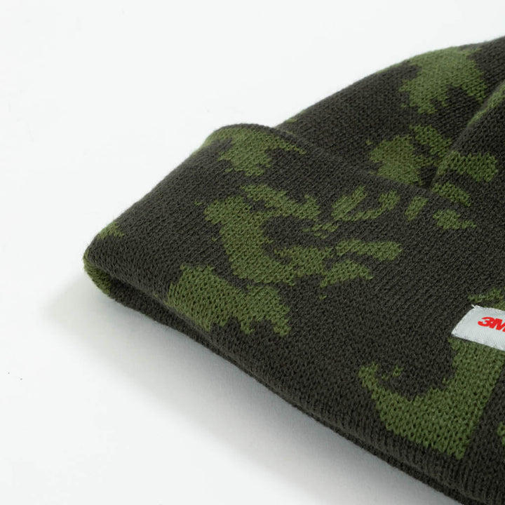 3M™ Thinsulate™ Insulation Beanie // Camo - Urban Monkey® - 24B180663_OL