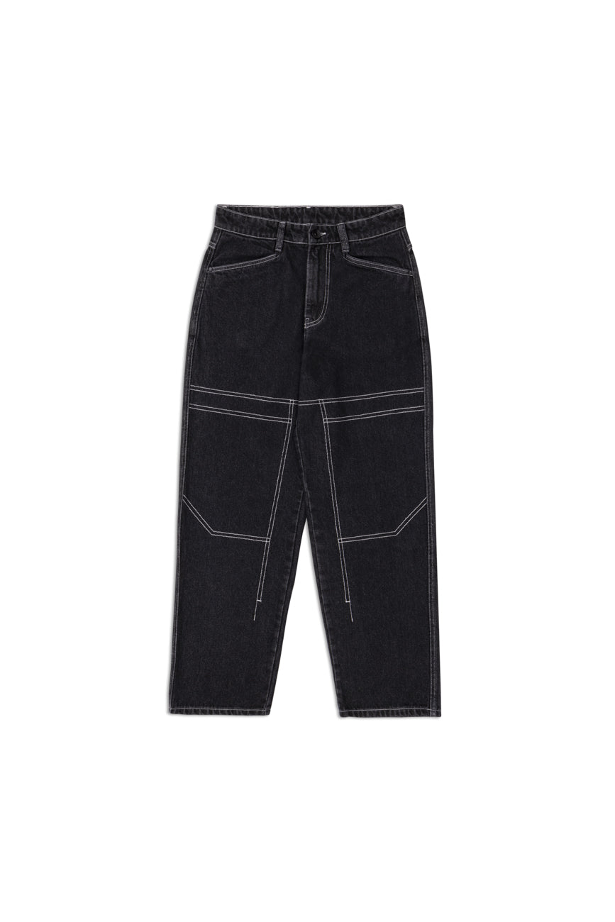 14oz 555 Broken Twill Selvedge Denim Super Slim Cut Jeans - Indigo Ove –  Iron Shop Provisions