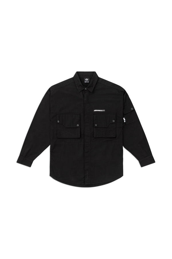 Ripstop Shacket // Black