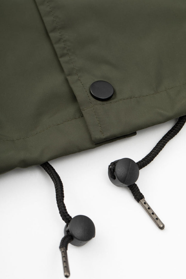 Button Down Lightweight Jacket // Olive Green