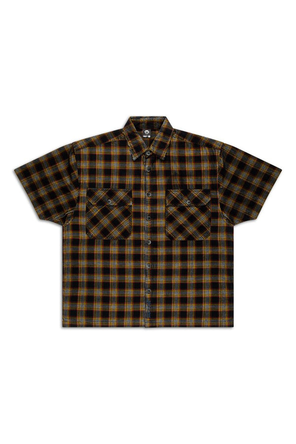 Check Corduroy Shirt 002 // oversized