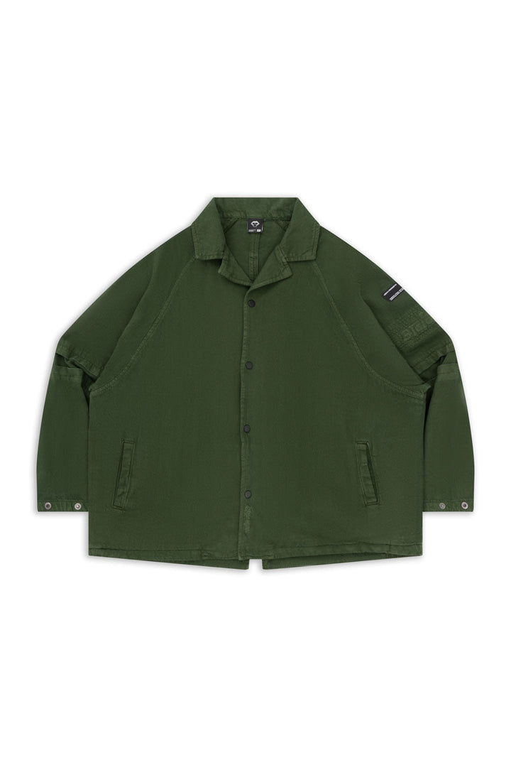 Hobo Shacket // Hunter Green