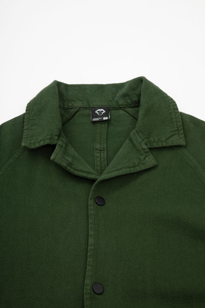 Hobo Shacket // Hunter Green