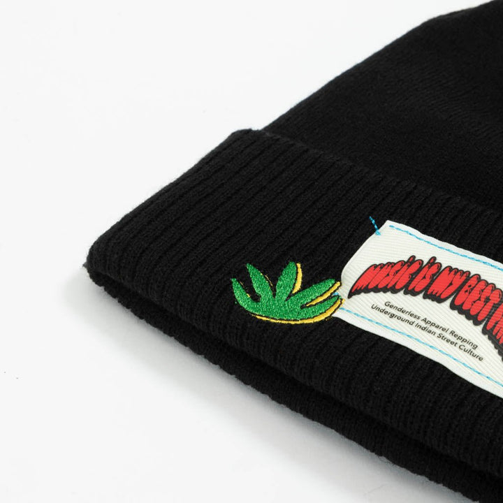 Jam Session Beanie_MTV x Urban Monkey - Urban Monkey® - 24B010MTV5_BLK