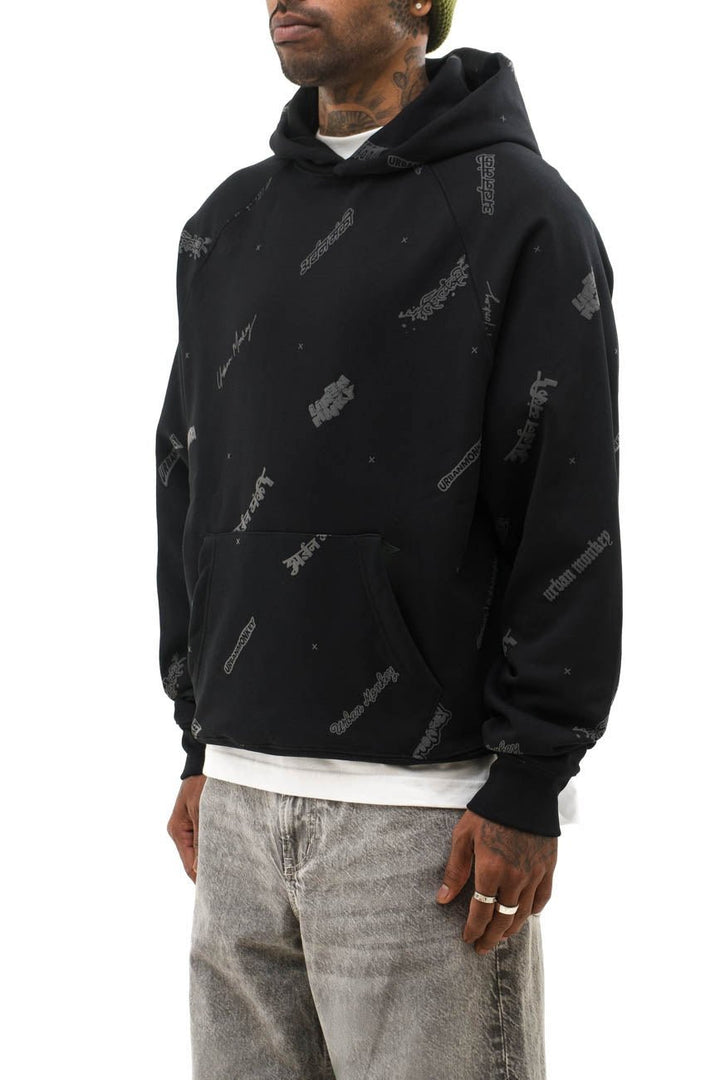 HD print hoodie