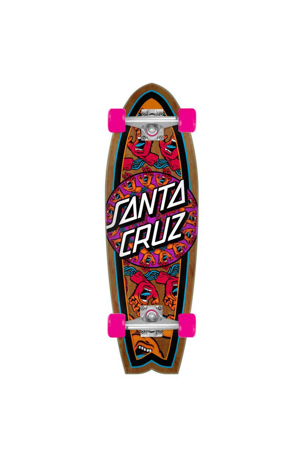 Mandala Hand 8.8in x 27.7in Shark Cruzer Santa Cruz - Urban Monkey® - 11116442