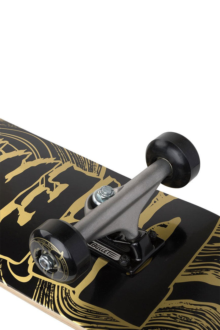 Metallic Swirl Logo Mini 7.75in x 30.00in Creature Skateboard Complete - Urban Monkey® - 11116728