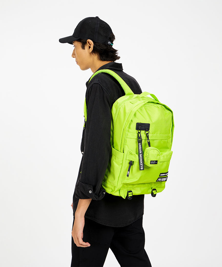 Ju-Ju-Be Midi Backpack - Neon Coral + Matching Coin Purse – babyshop