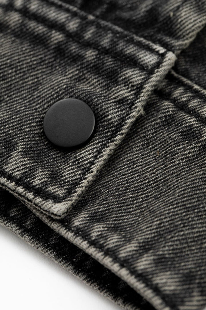 Novocaine // Frayed Hem Denim Jacket