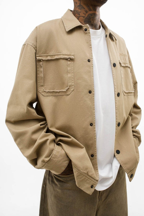 Overshirt // Khaki - Urban Monkey® - UM23A_SH_008_S