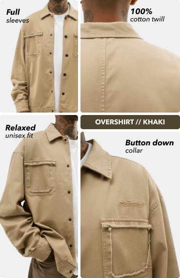 Overshirt // Khaki