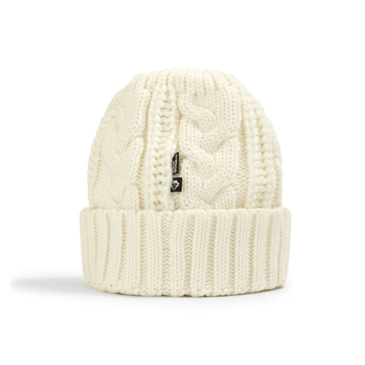 Recycled Knit Cuff Beanie // Snow White - Urban Monkey® - 24BR022_WH