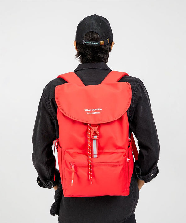 City Rucksack // Red