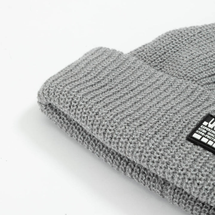 Reflective Fisherman Beanie // Gray - Urban Monkey® - 24FB161312_GY