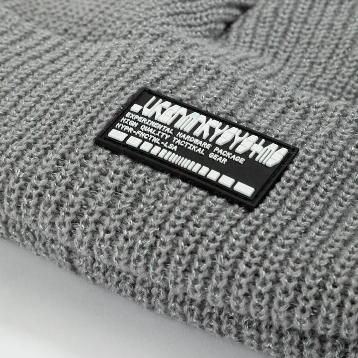 Reflective Fisherman Beanie // Gray - Urban Monkey® - 24FB161312_GY