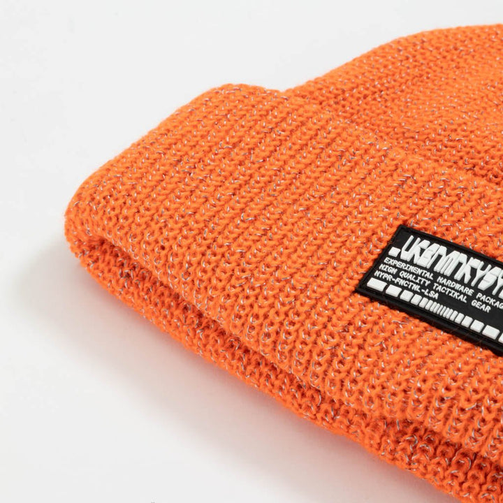 Reflective Fisherman Beanie // Orange - Urban Monkey® - 24FB161312_OR