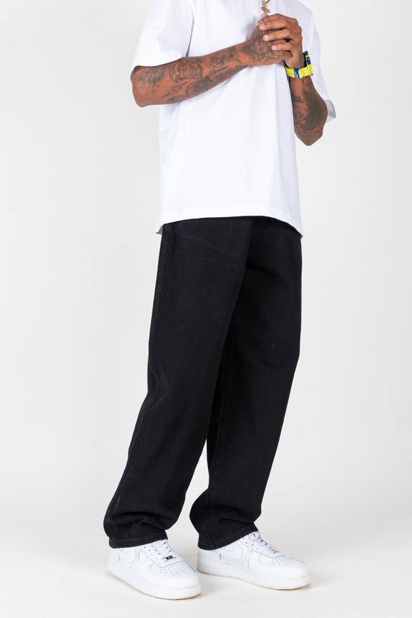 Relaxed Straight - Cut Jeans // Black - Urban Monkey® - UM23A_DP_001_XS/26