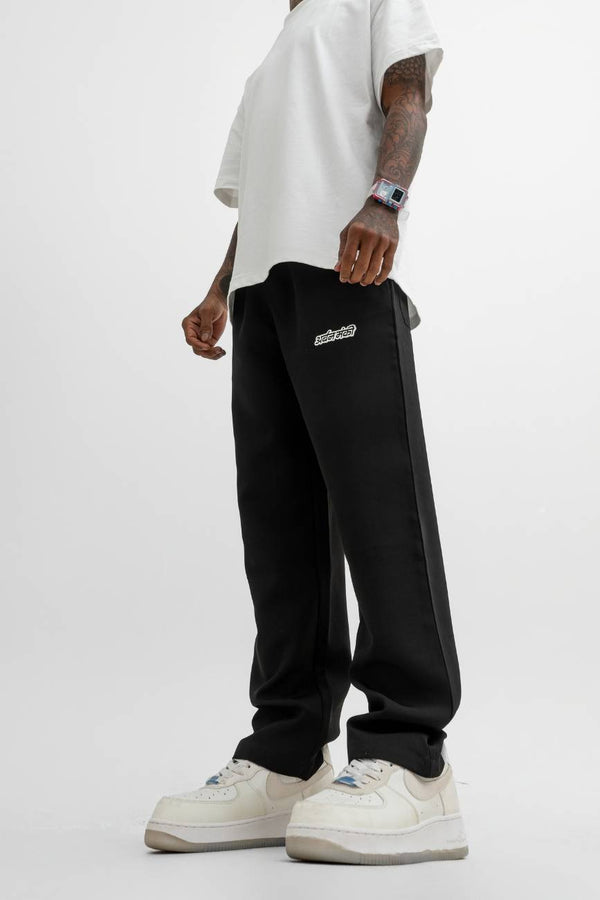 Relaxed Straight - Cut Track Pants // Black - Urban Monkey® - UM23_TRCK_001_S/28