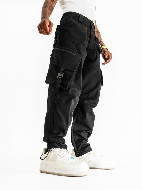 Ripstop Cargo Pants // Black - Urban Monkey® - UM23_CRGP001_XS/S