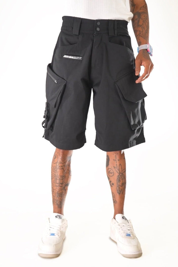 Ripstop Cargo Shorts // Black