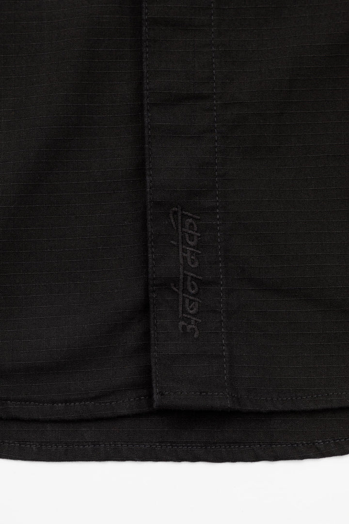 Ripstop Shacket // Black