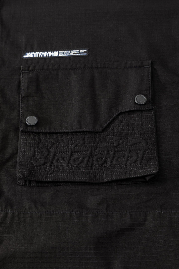 Ripstop Shacket // Black