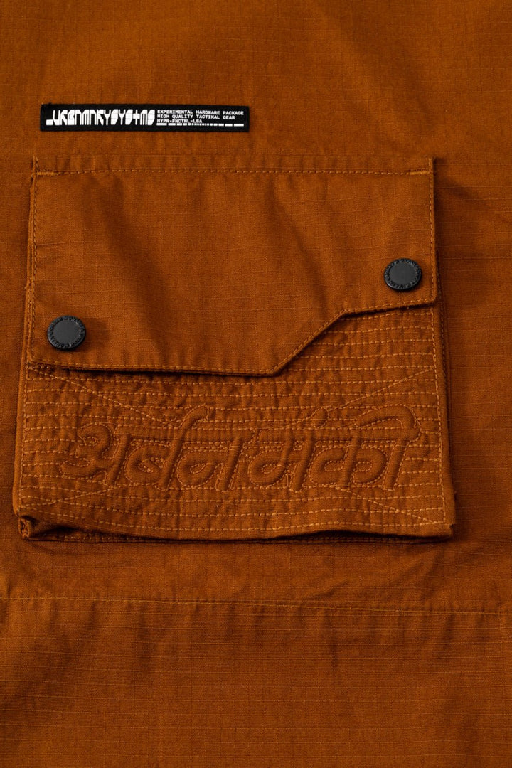 Ripstop Shacket // Tan Brown