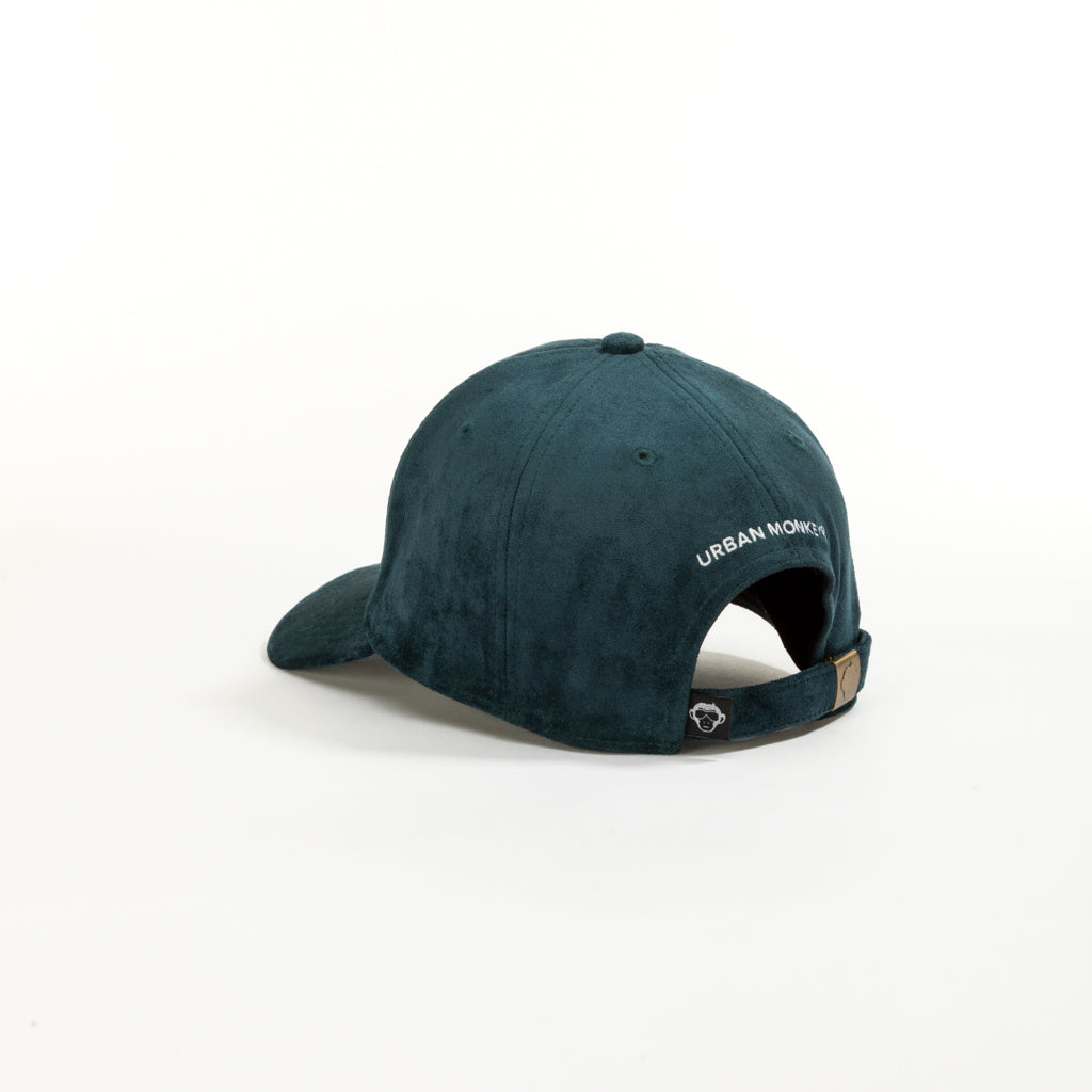 Mens black best sale suede cap