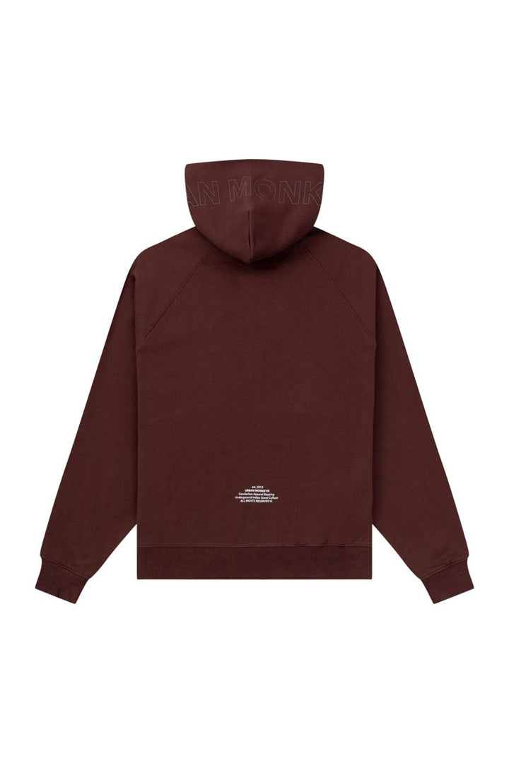 UM Core Hoodie // Deep Mahogany