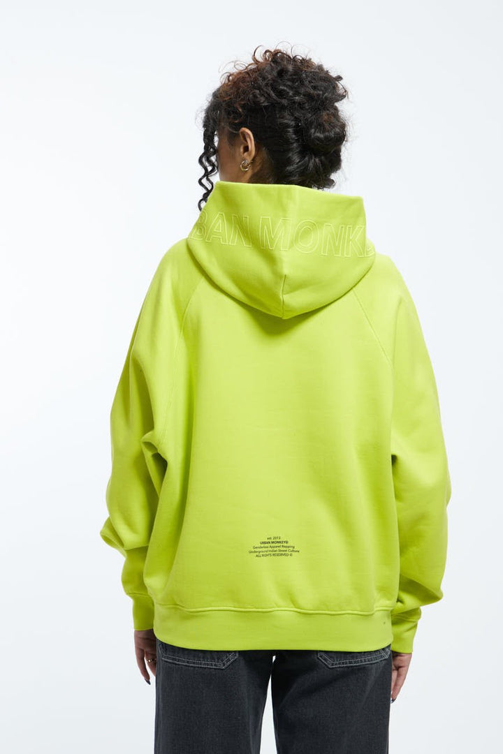 UM Core Hoodie // Electric Green