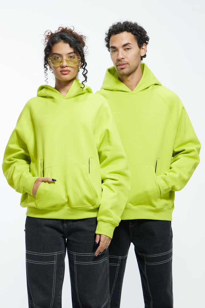 UM Core Hoodie // Electric Green