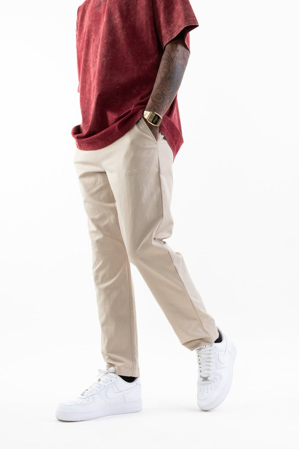 Versatile Relaxed Fit Trousers // Khaki - Urban Monkey® - UM24A_CORE_PT1_S/28