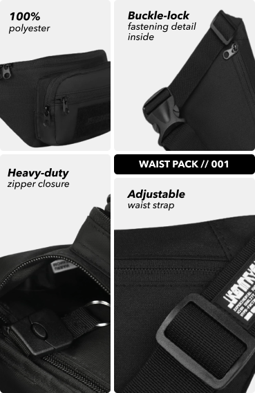 Waist Pack // 001 - Urban Monkey® - UMSYS_MED_004