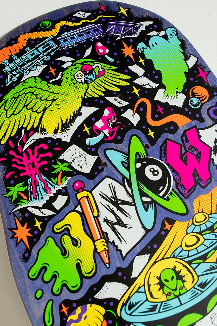 Winkowski Sketchbook Shaped 10.34in x 30.54in Santa Cruz Decks - Urban Monkey® - 11117018