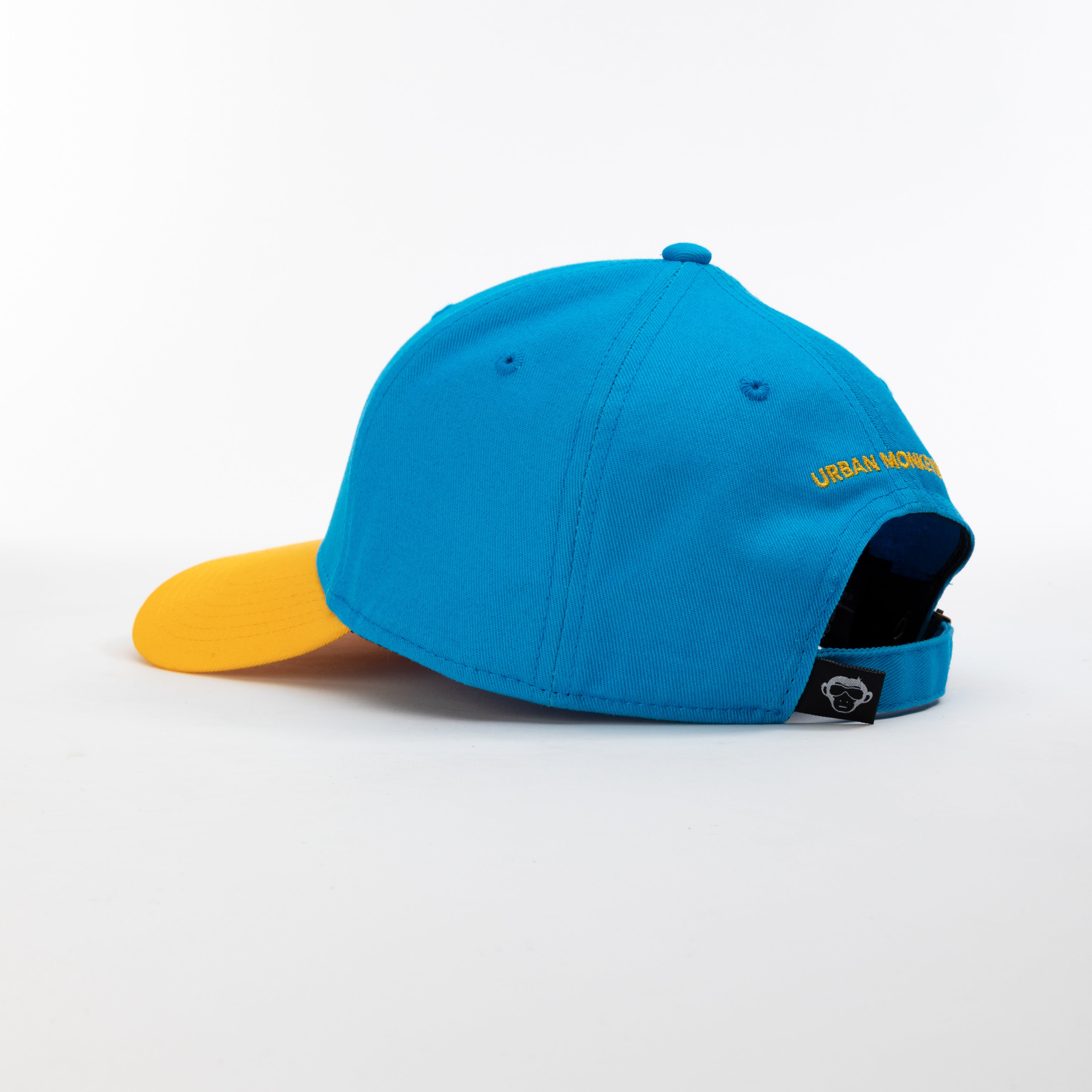 Buy Light Blue & Yellow lazy day Baseball Cap Online – Urban Monkey®