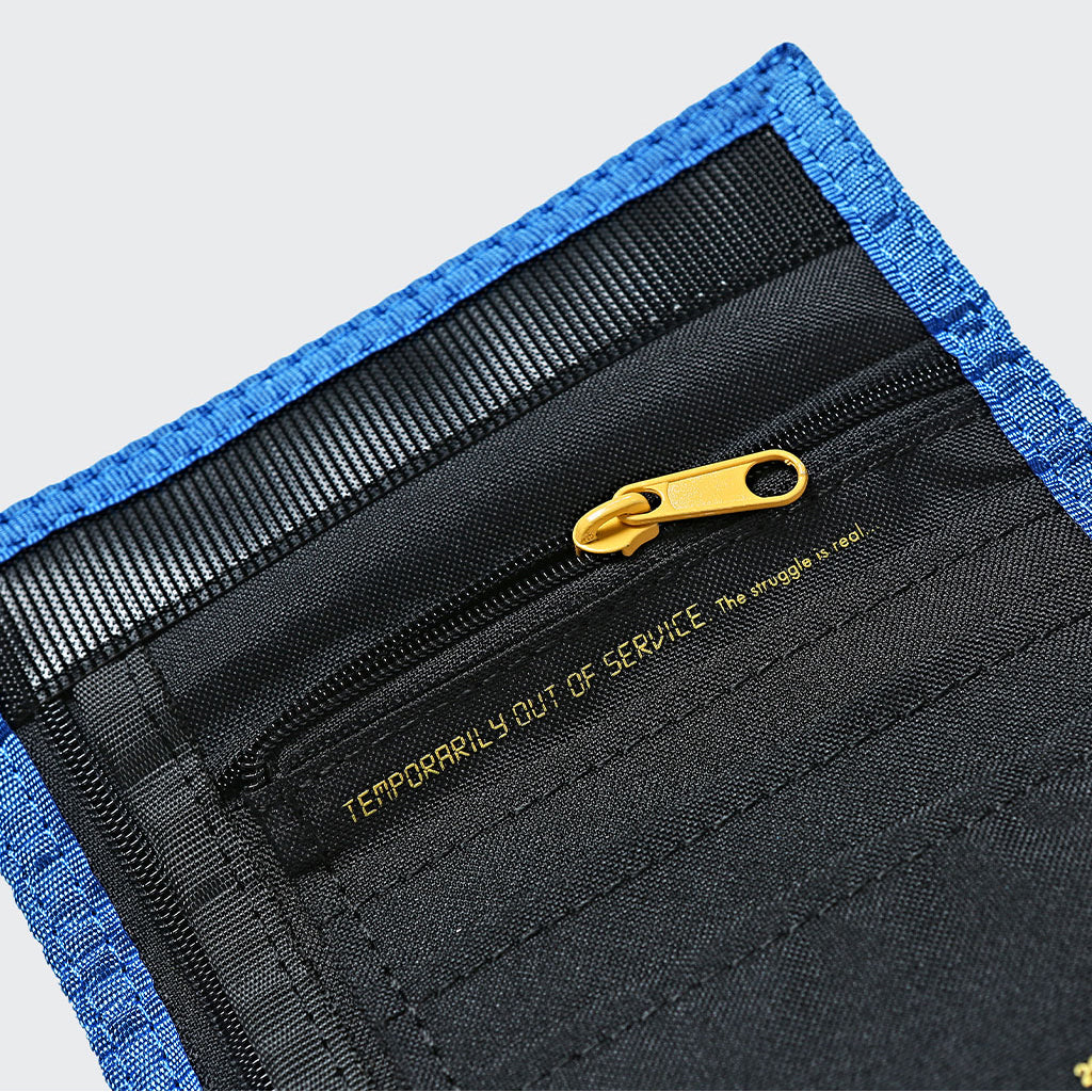 Buy Yellow & Blue Trifold Wallet Online – Urban Monkey®