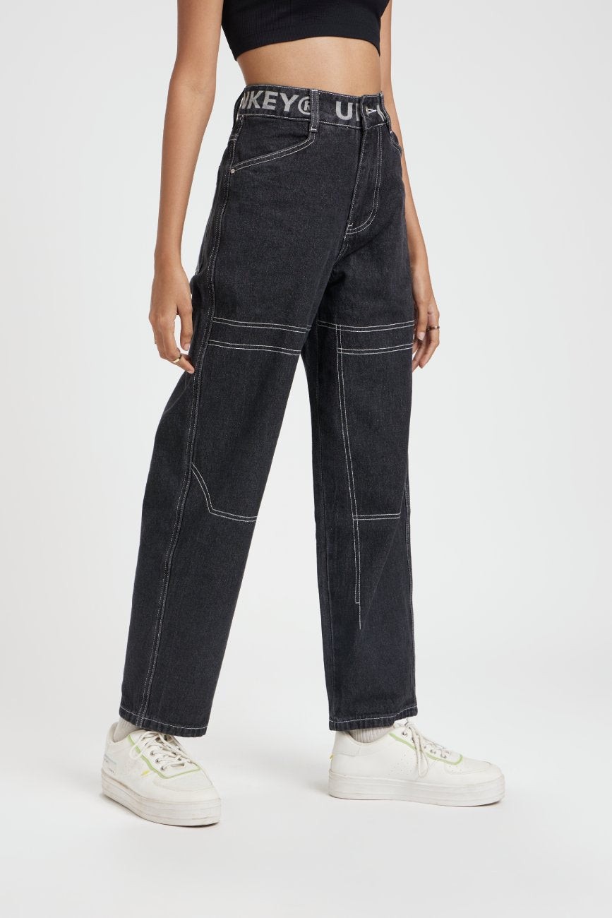 Buy Oversized Baggy Jeans for Men & Women online - Urban Monkey